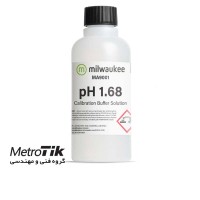 قیمت و خرید و گارانتی محلول و کالیبراسیون pH رنج 1.68 میلواکی مدل MILWAUKEE MA9001