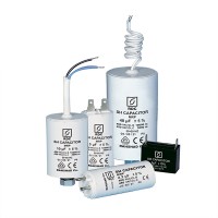 خازن 450 ولت 70 میکروفاراد سوکتی و کابلی کولری و موتور الکتریکی